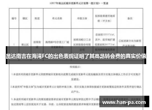 昆达南吉在海湾FC的出色表现证明了其高昂转会费的真实价值